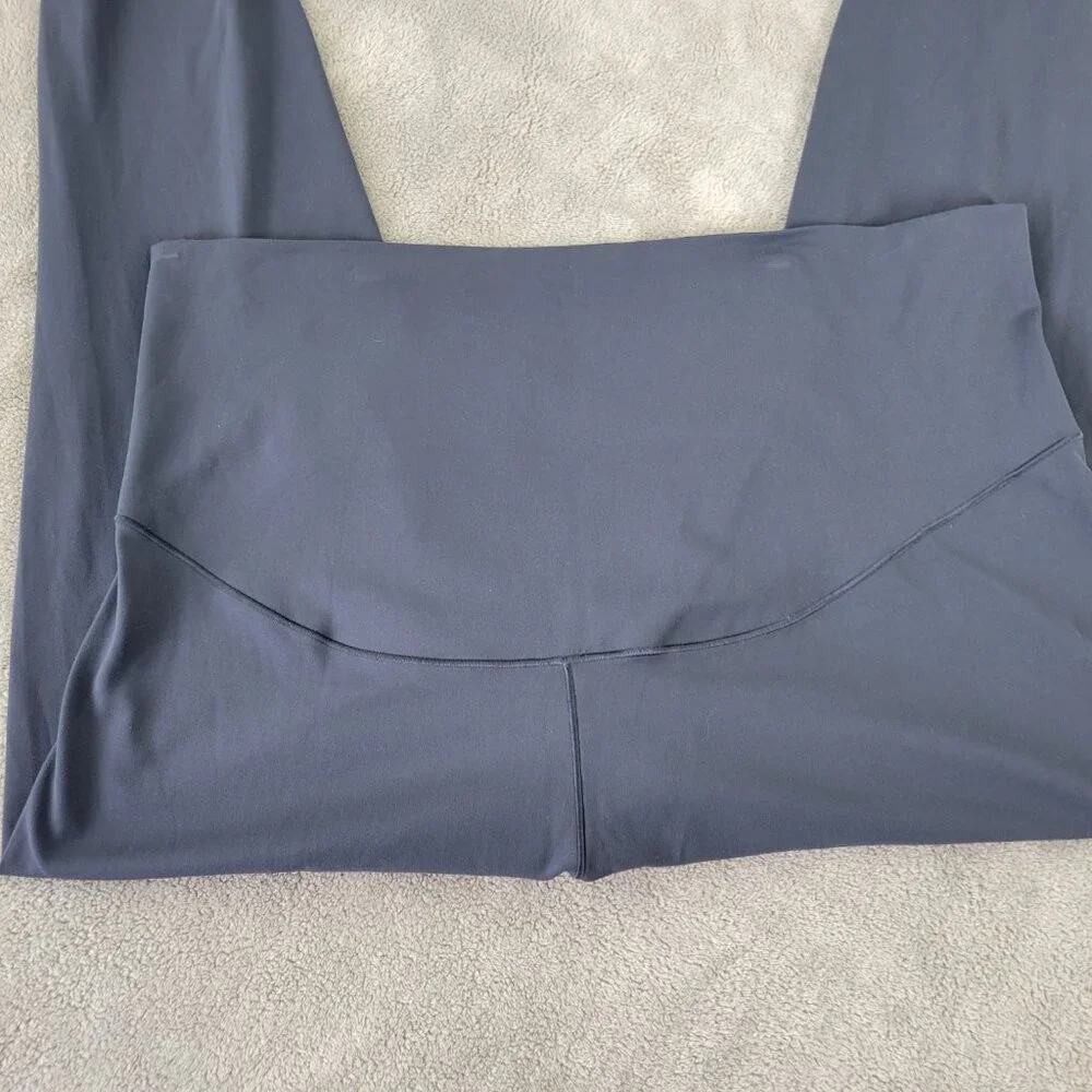 Old Navy Active Leggings Maternity XXL Gray High Rise Nylon Stretch GRA790E
