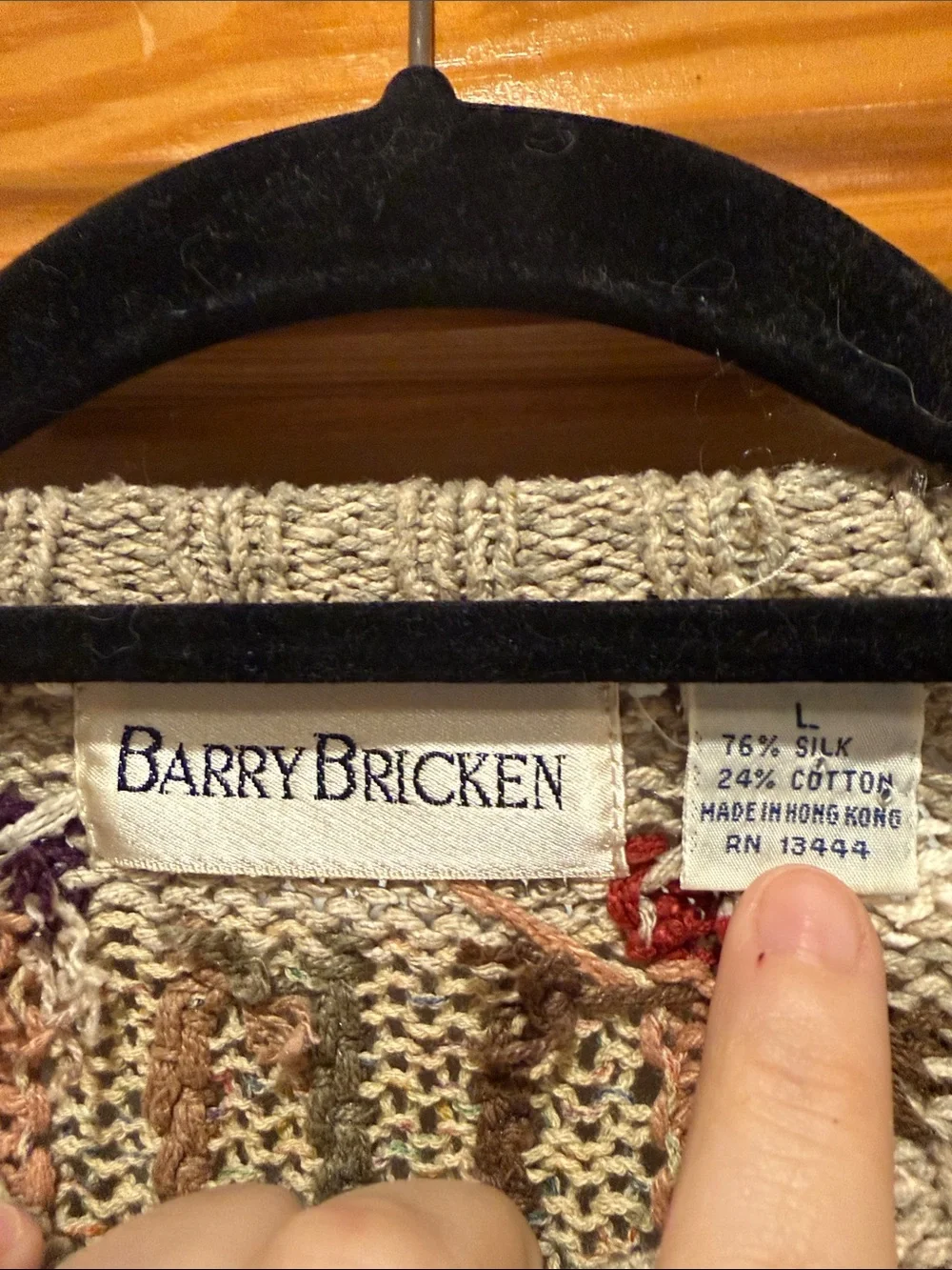 Barry Bricken cozy crewneck
