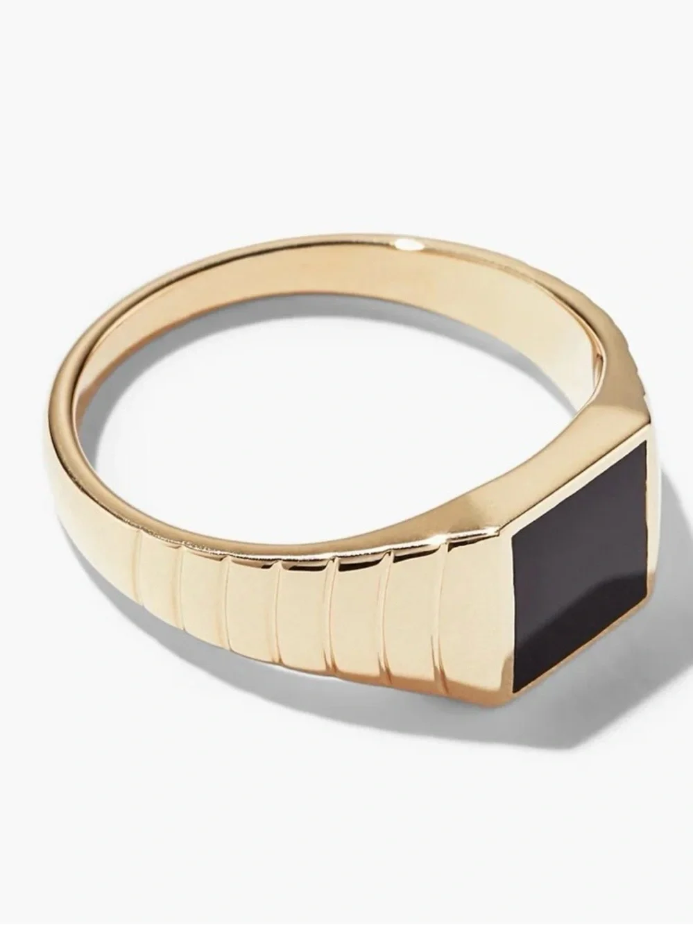 Mejuri everyday ring onyx