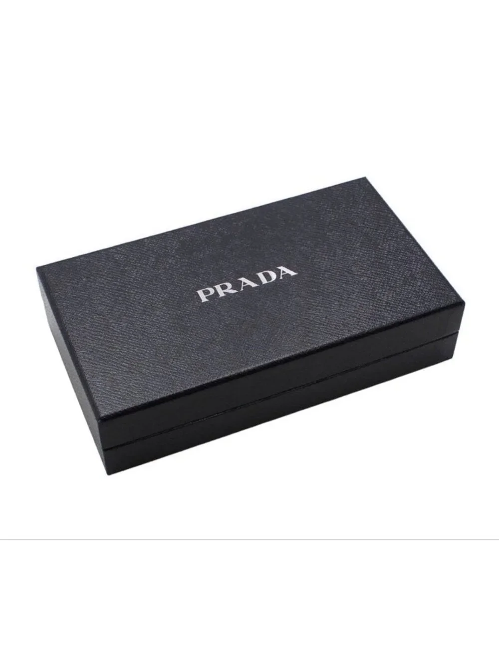 Prada Saffiano Bifold Wallet With Passcase