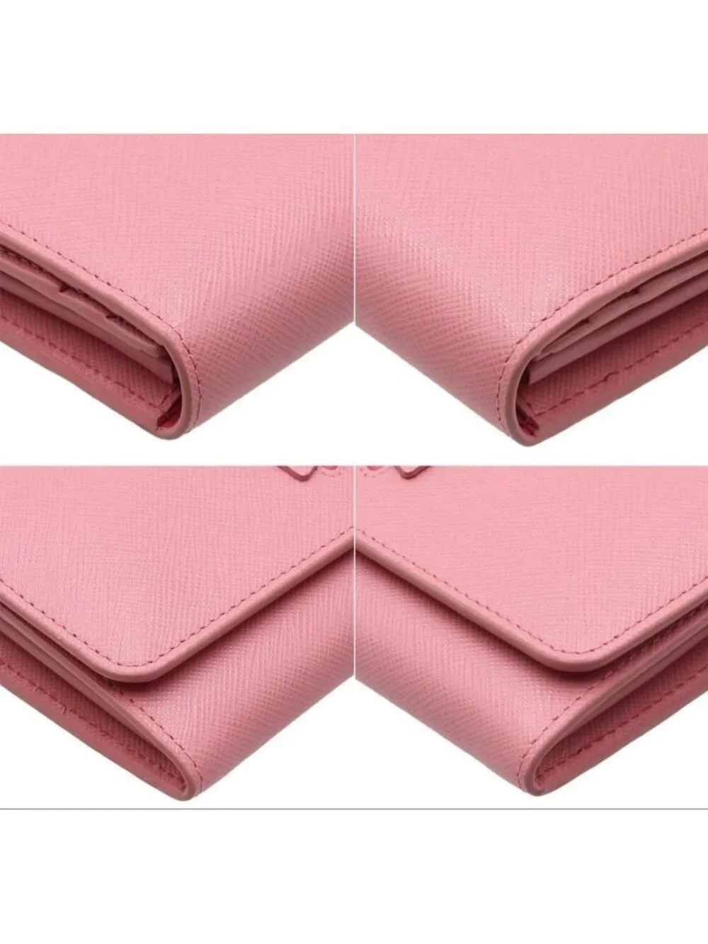 Prada Saffiano Bifold Wallet With Passcase