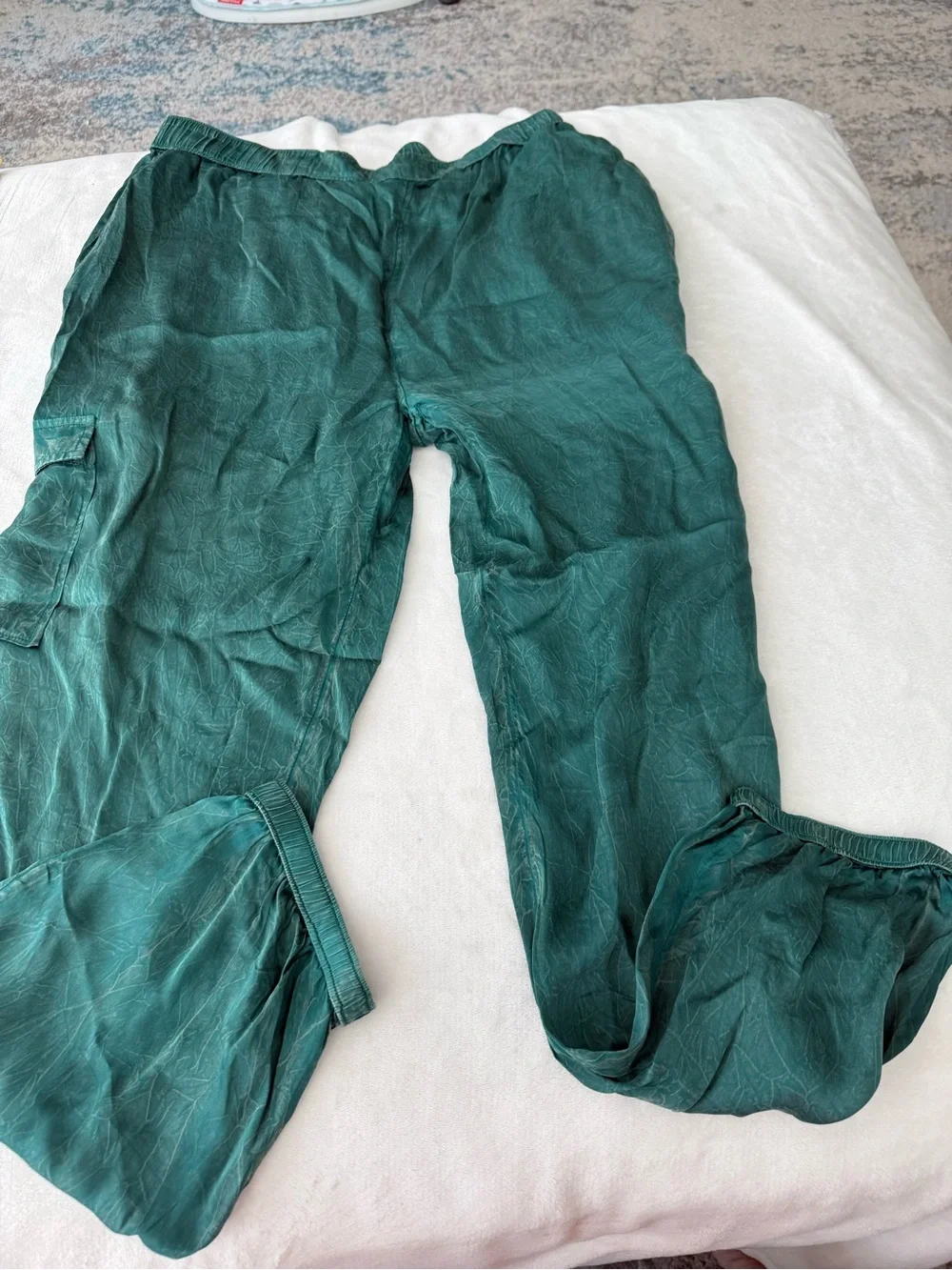 Johnny Was Jade Khay Viscose Jogger Pant Sz L E06
