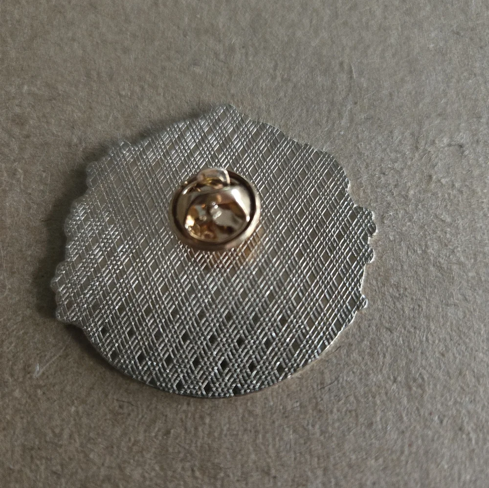 Hello Kitty Pink Floral Enamel Pin