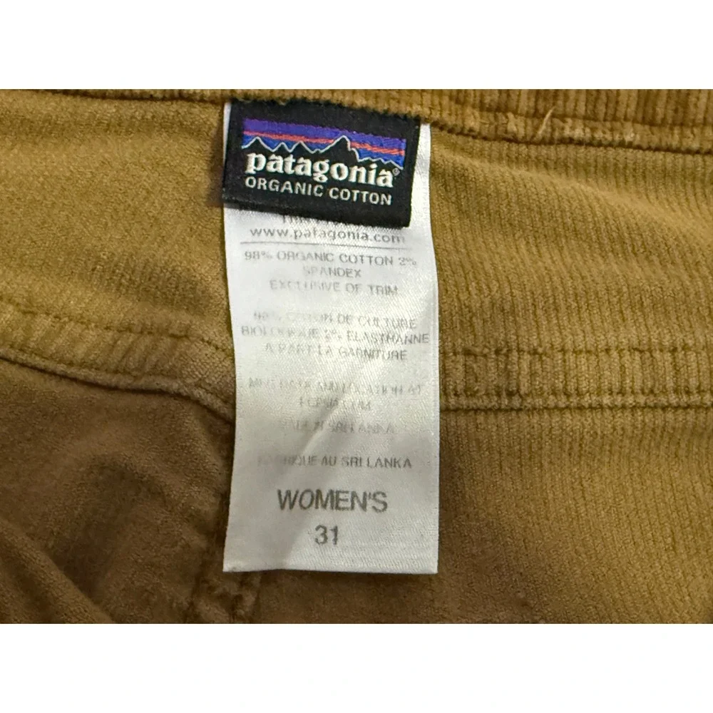 Patagonia corduroy pants