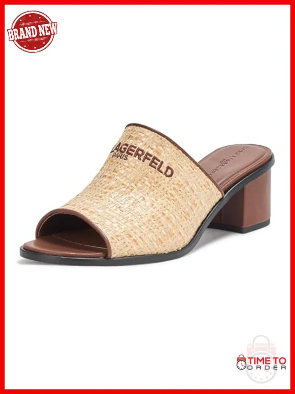 Wedge Heel Slide Mule Sandals with Cushioned Insole