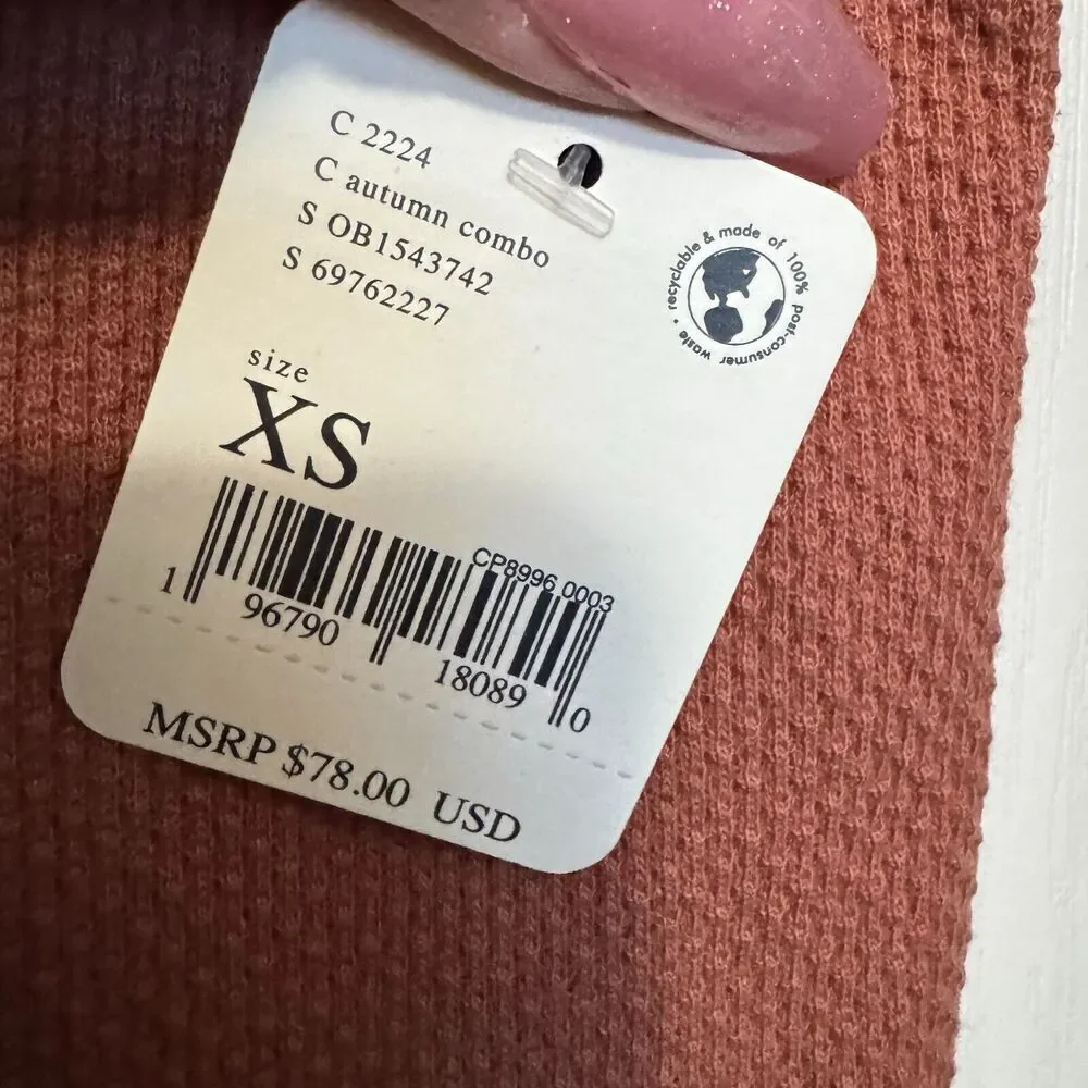 Free People cleaned items details
