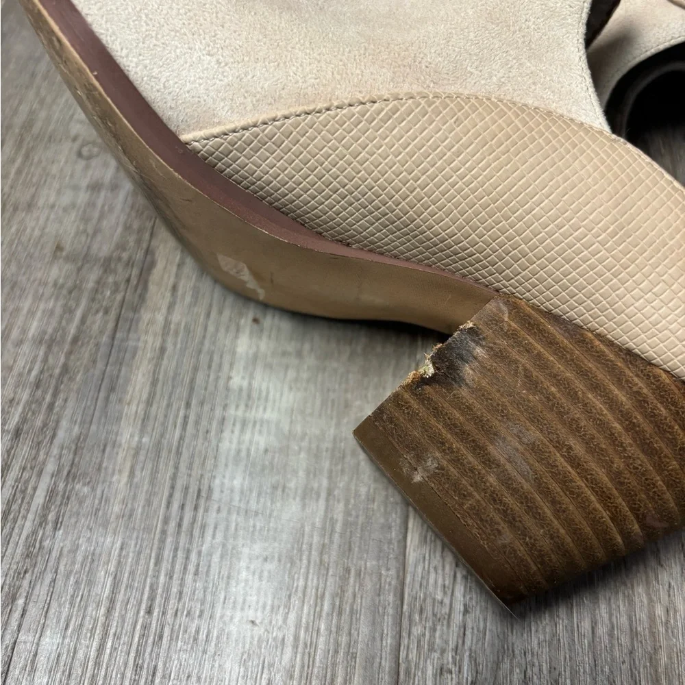 Coconuts by Matisse Leave It Suede Mule Cowgirl Booties