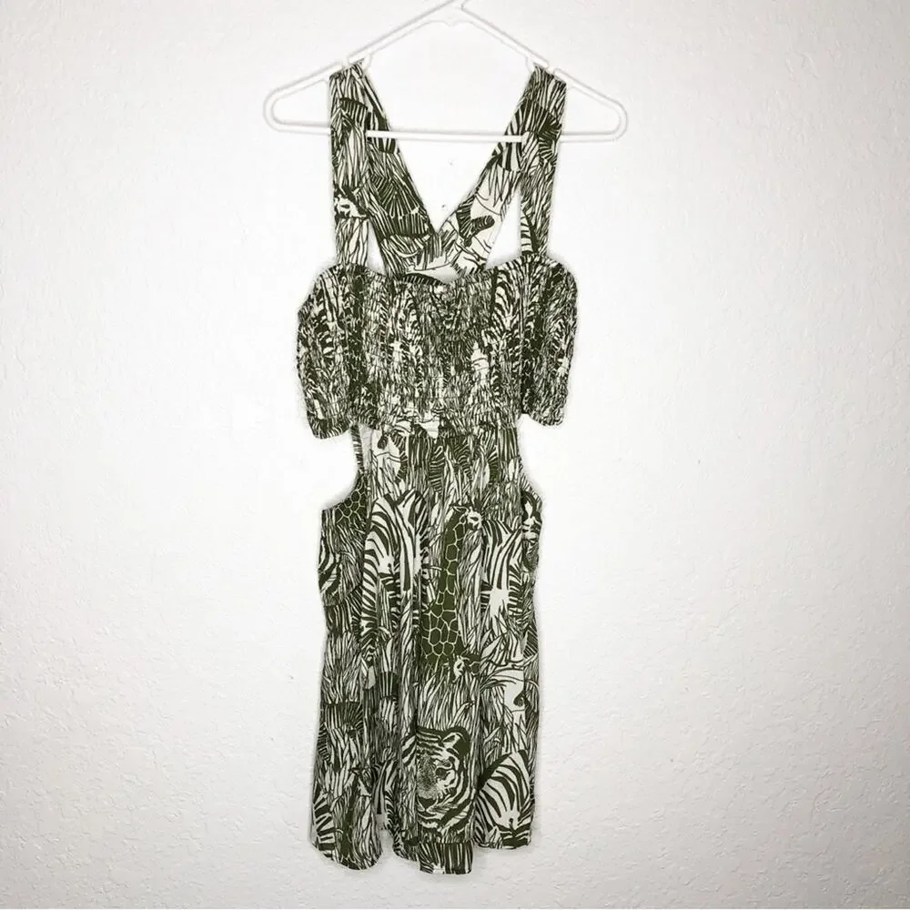 Anthropologie moss green