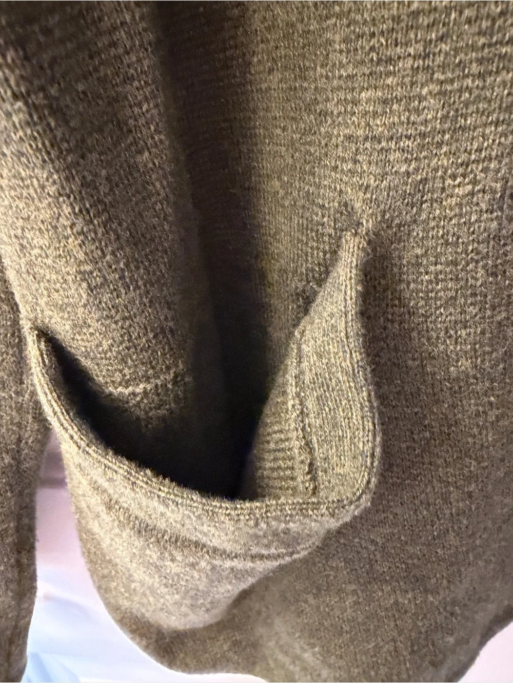 J. Crew fabric pockets cardigan
