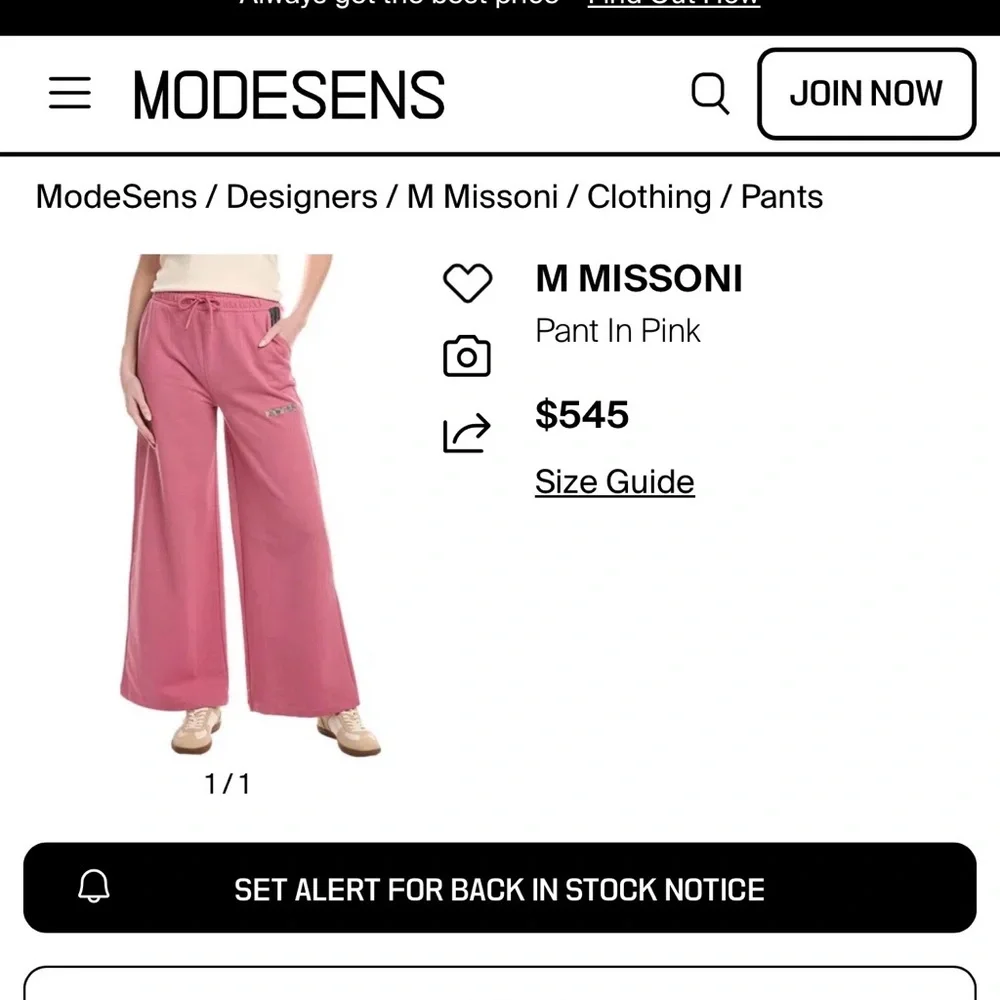 Missoni wide leg