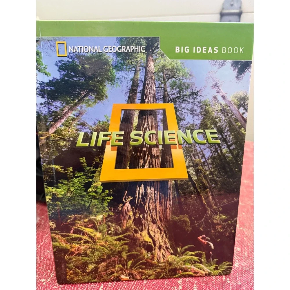 National Geographic Science Big Ideas Book Set Life Physical Earth Science 3 Pc