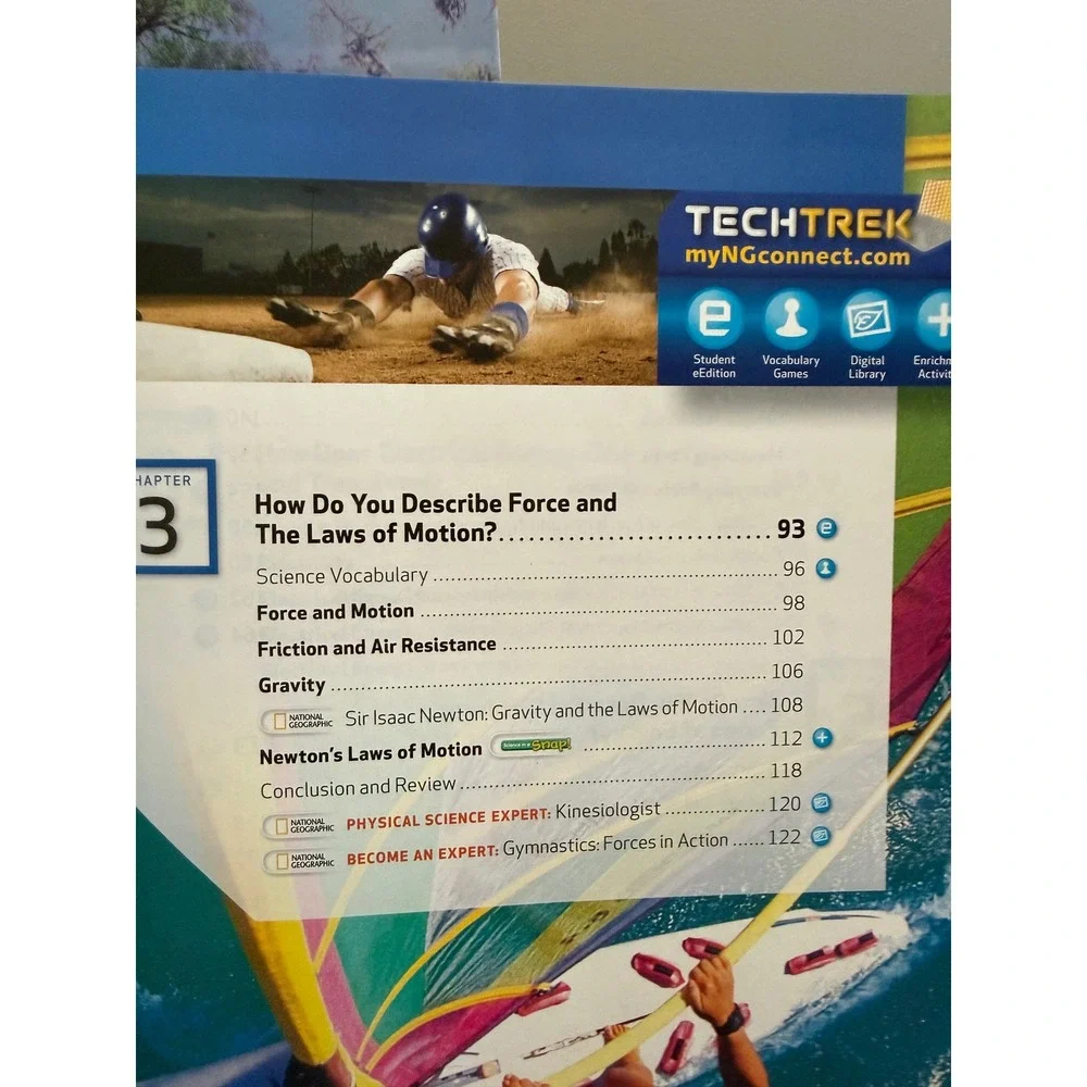 National Geographic Science Big Ideas Book Set Life Physical Earth Science 3 Pc