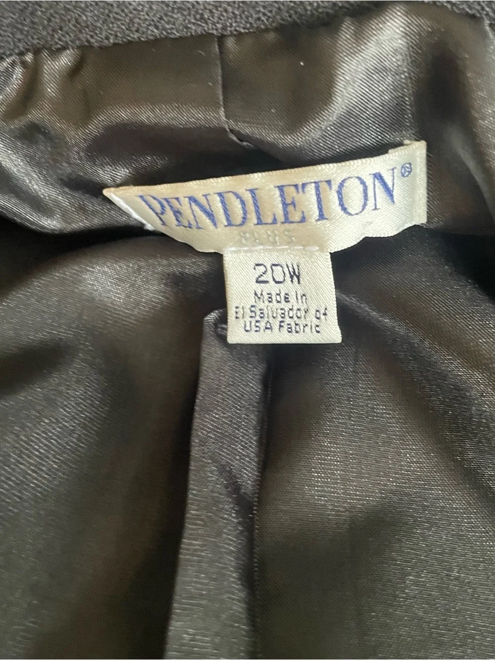 Pendleton 100% virgin
