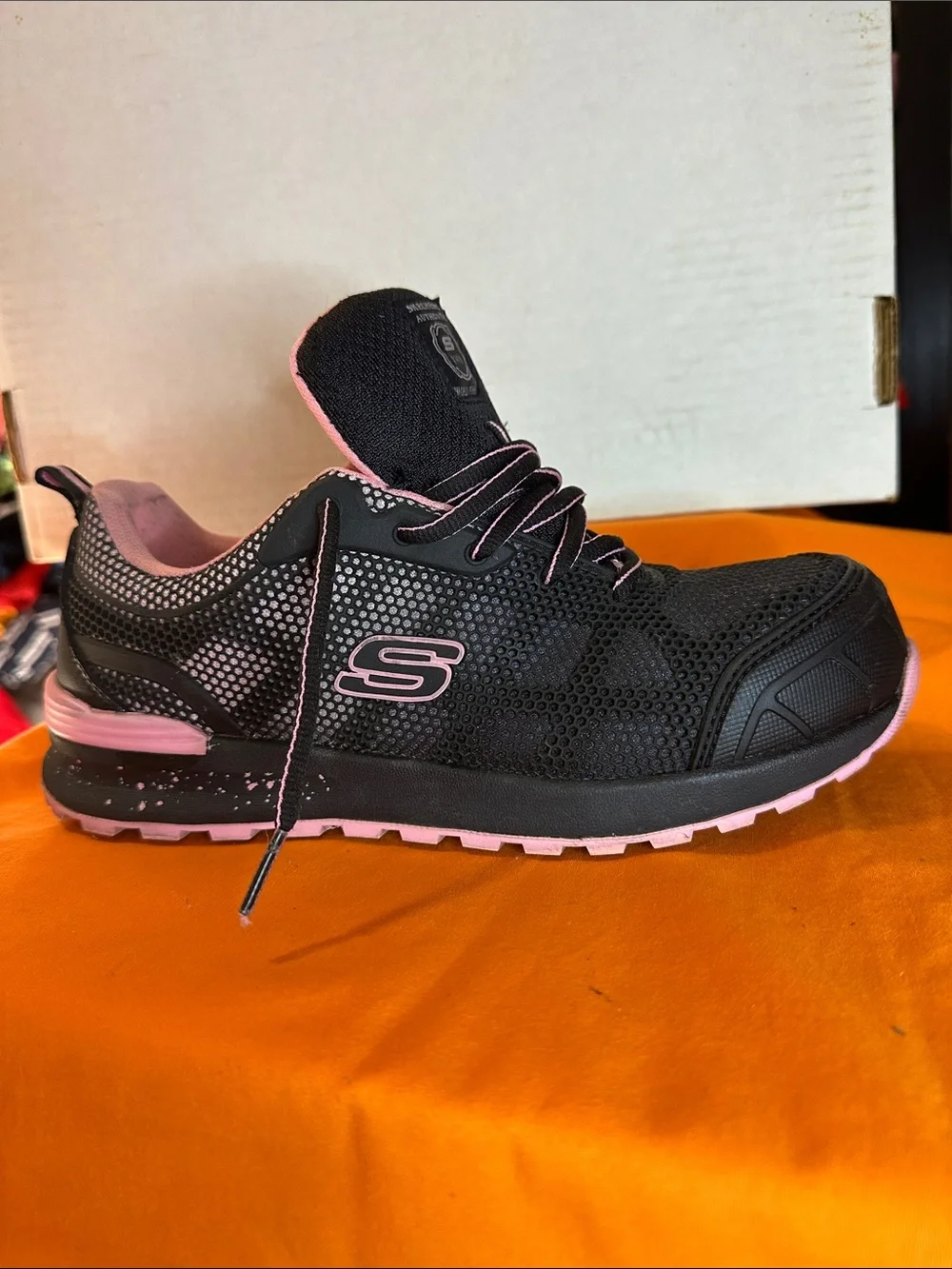 Skechers Women’s Black and Pink Athletic Trainer.