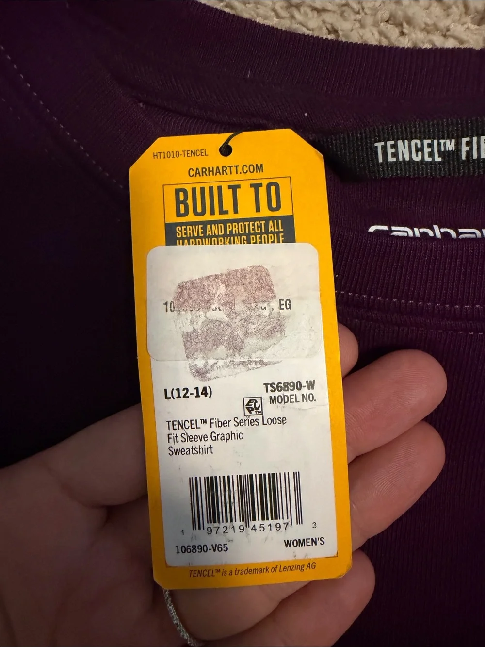 Carhartt easy eco nwt