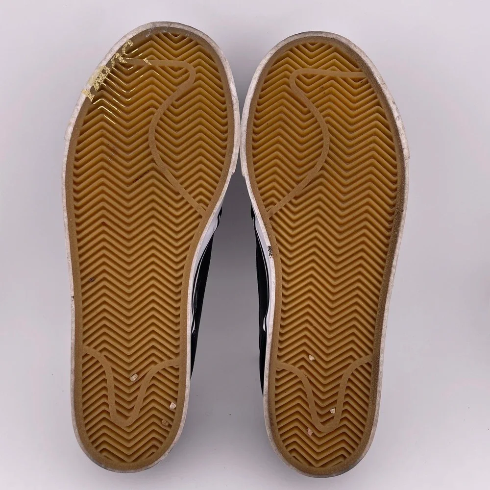 Nike Stefan Janoski Zoom‎ Air SB Leather Skateboarding Shoes Black Size 8