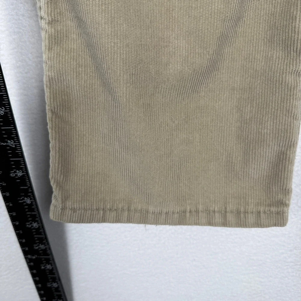 Levi's 514 Corduroy Pants Mens 33x30 Tan Straight Leg 00514-0508