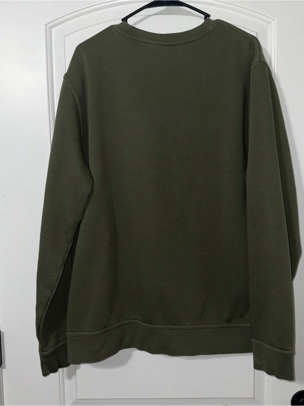 Nike Crewneck Sweatshirt Men’s Size XXL Green Embroidered Logo