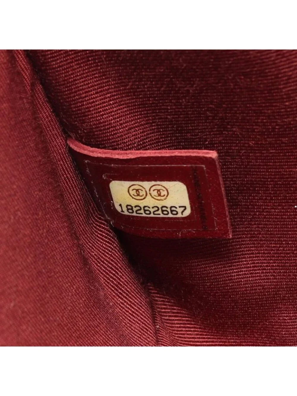 CHANEL shoulder number dirt