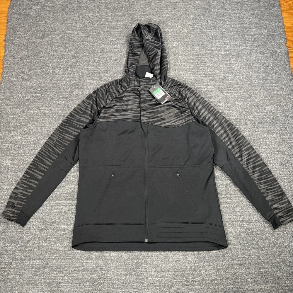 Nike Hoodie Men XL Black KD Klutch Hyper Elite Therma Fit Full Zip Jacket Tiger