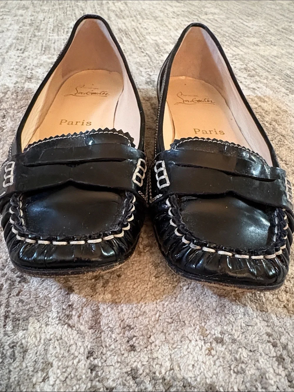 Christian Louboutin sleek black