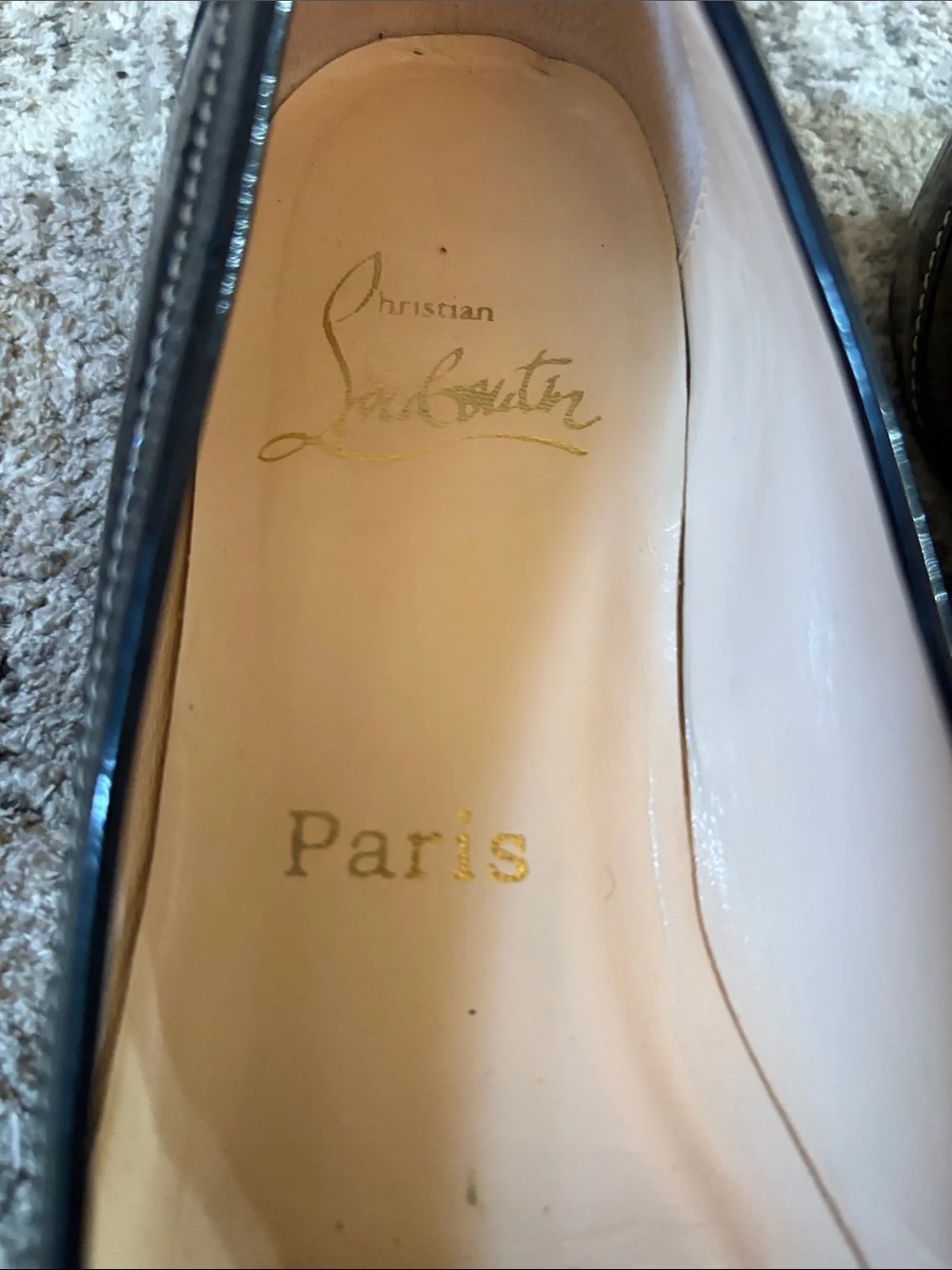 Christian Louboutin sleek black