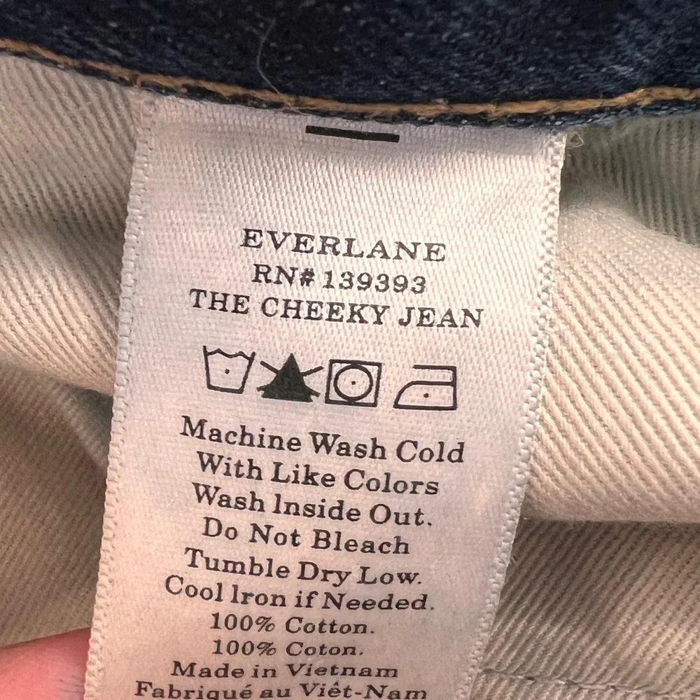 Everlane cheeky jean
