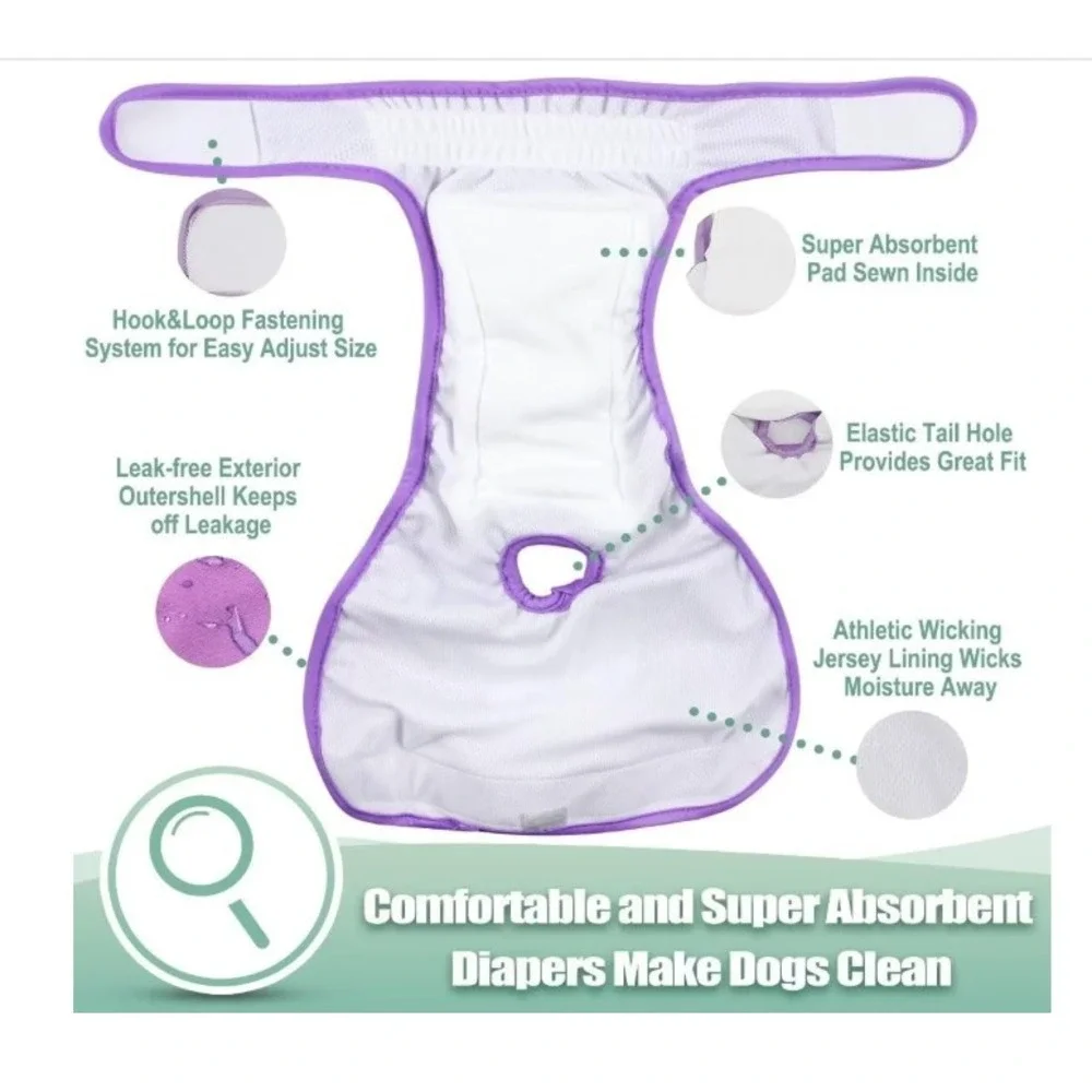 Wegreeco set diapers