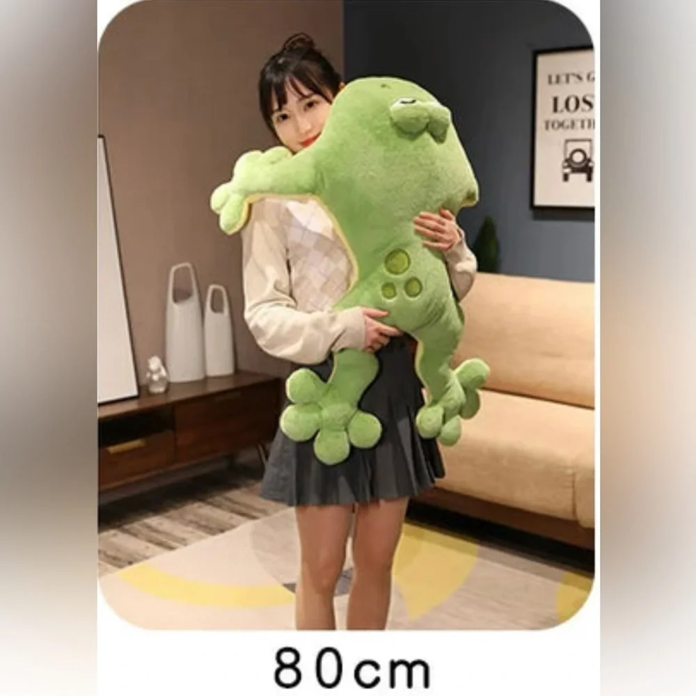 Giant Big Frog Plush Toy Stuffed Plushie, Plush 80cm Green Frog, NWOT