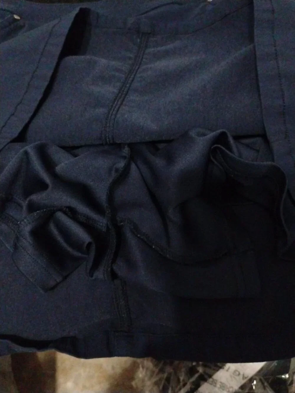 Hearts of Palm Dark Blue Woman Skort Size 18 EUC
