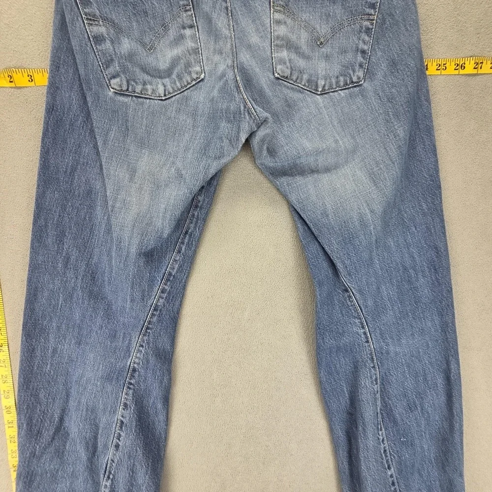 Vintage Levis Engineered Jeans Mens Blue Twisted Button Fly Fits 30x30