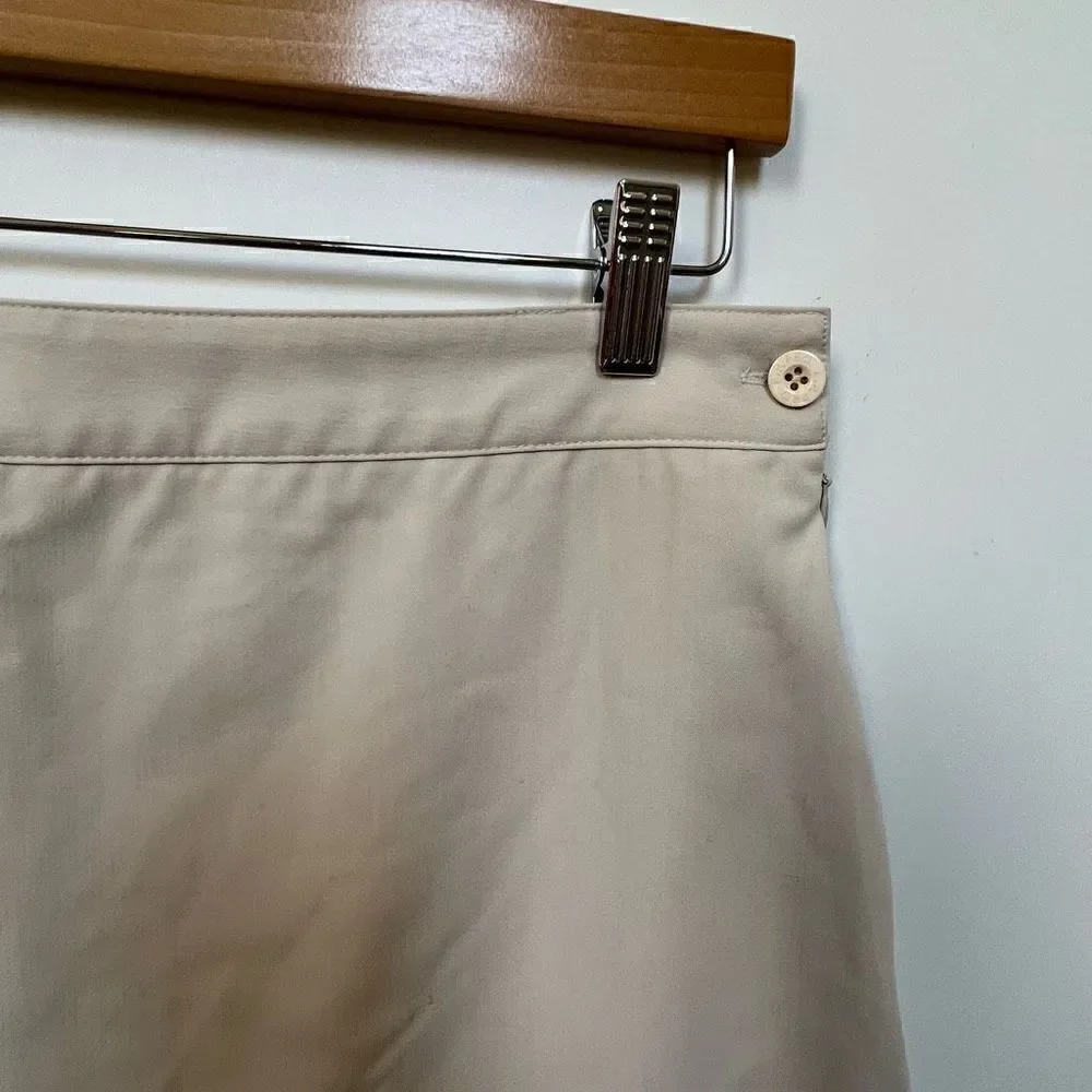 EP Pro Golf Skort Skirt w Built in Shorts Athletic Khaki Women’s size 10