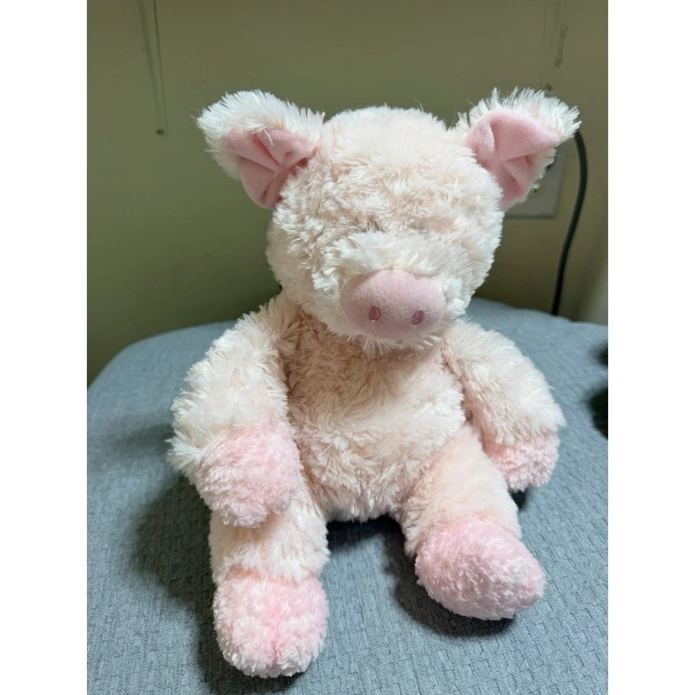 Aurora Pig Stuffed Animal Pink Lovey Plush
