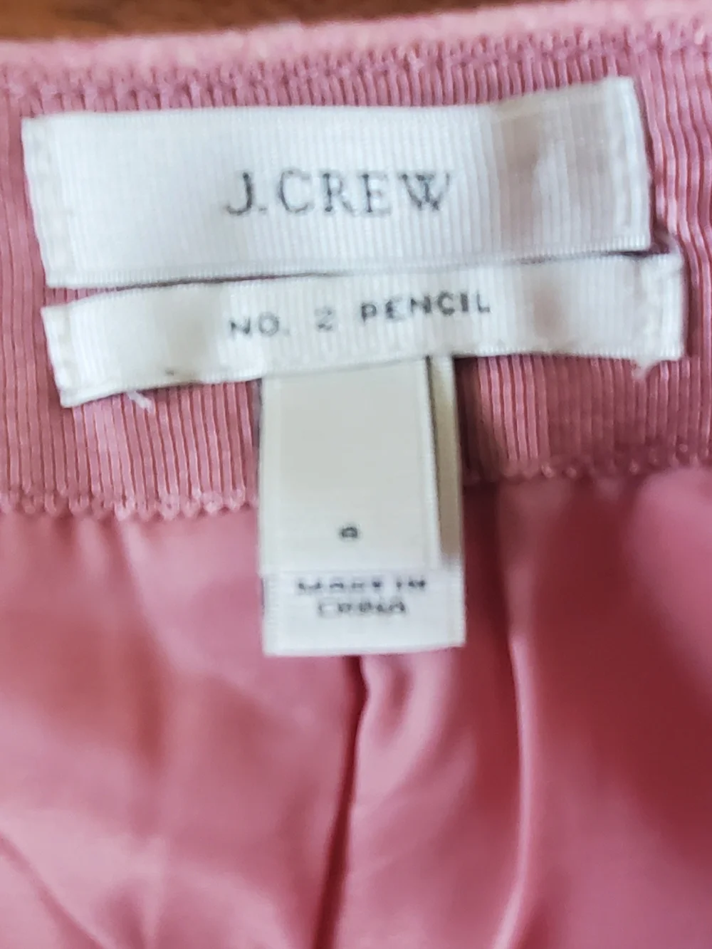 J. Crew crew no