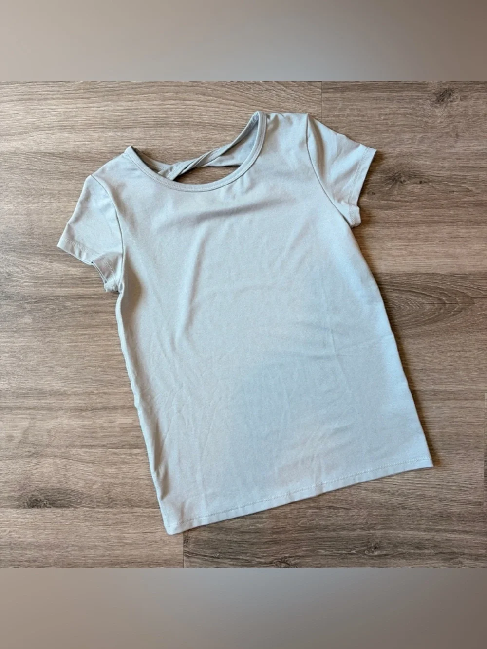 All In Motion little girls blue athletic tee