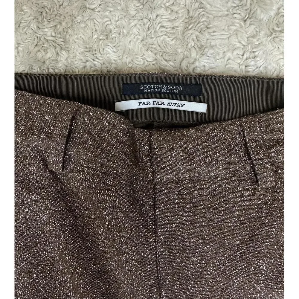 Scotch & Soda gold lurex