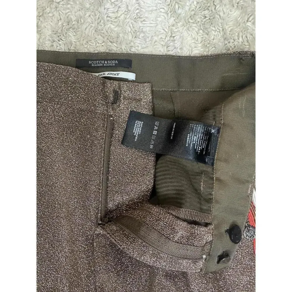 Scotch & Soda gold lurex