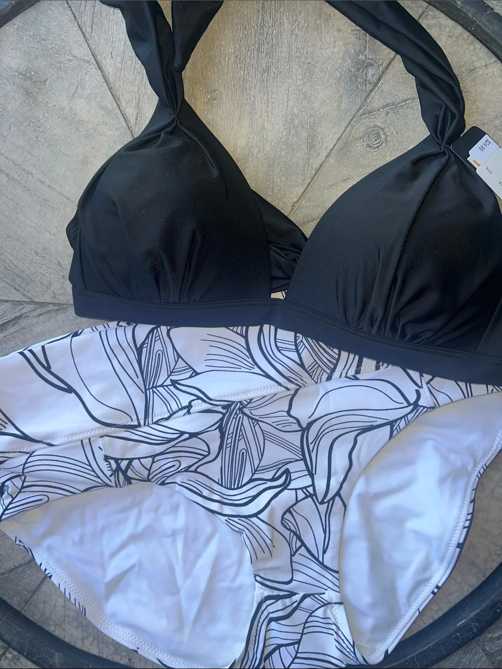 Rachel Roy top/Calia bottom classic black