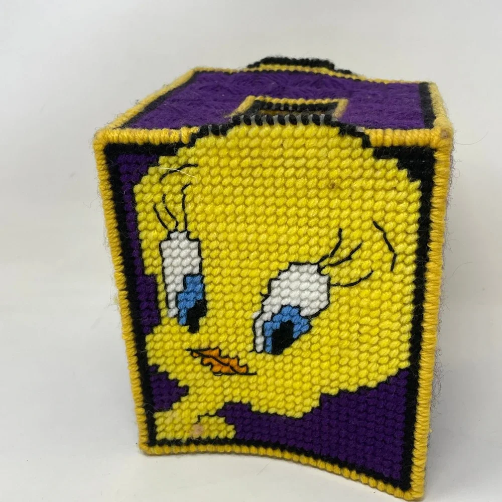Handmade plastic canvas