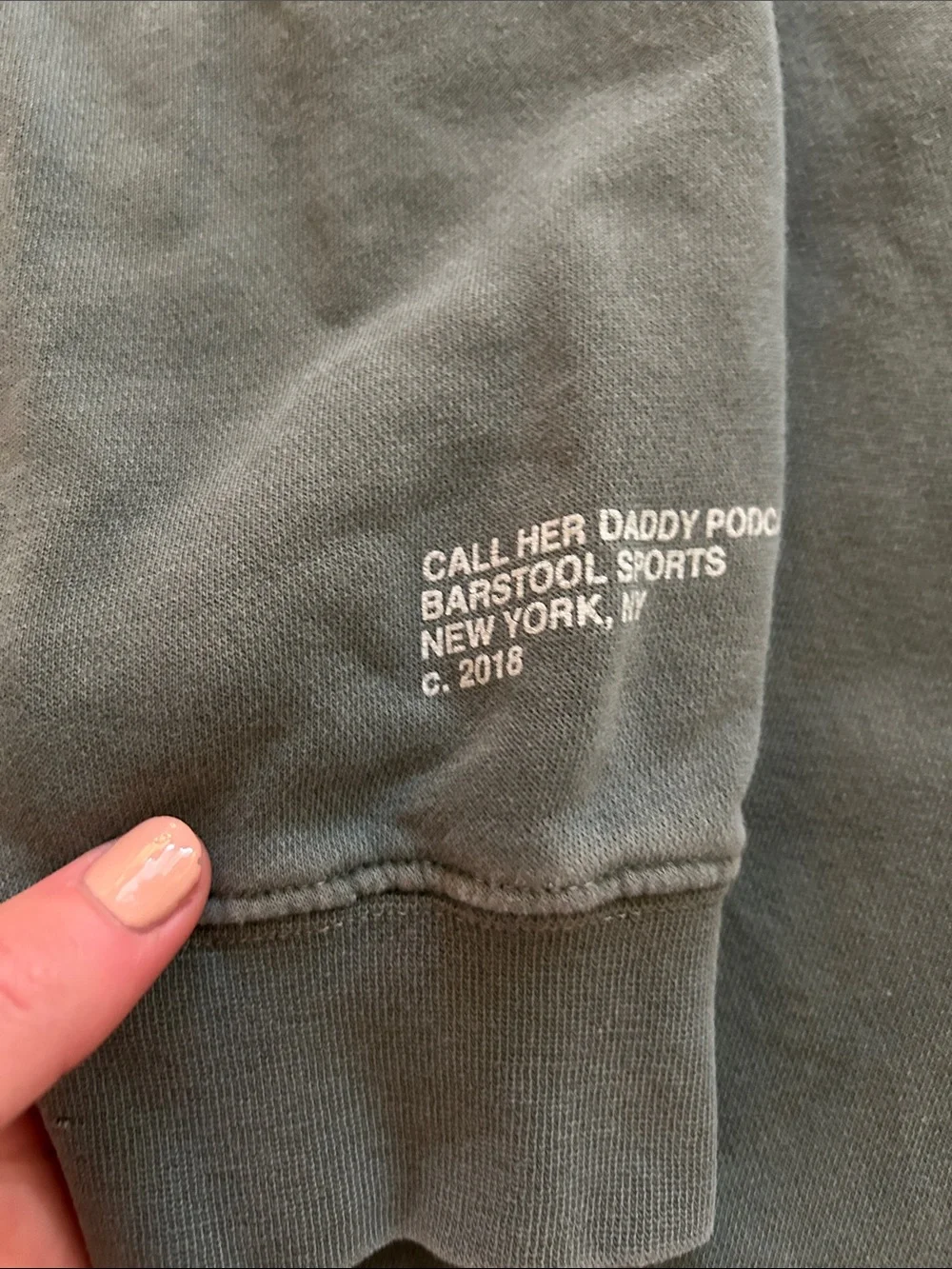 Barstool classic crewneck