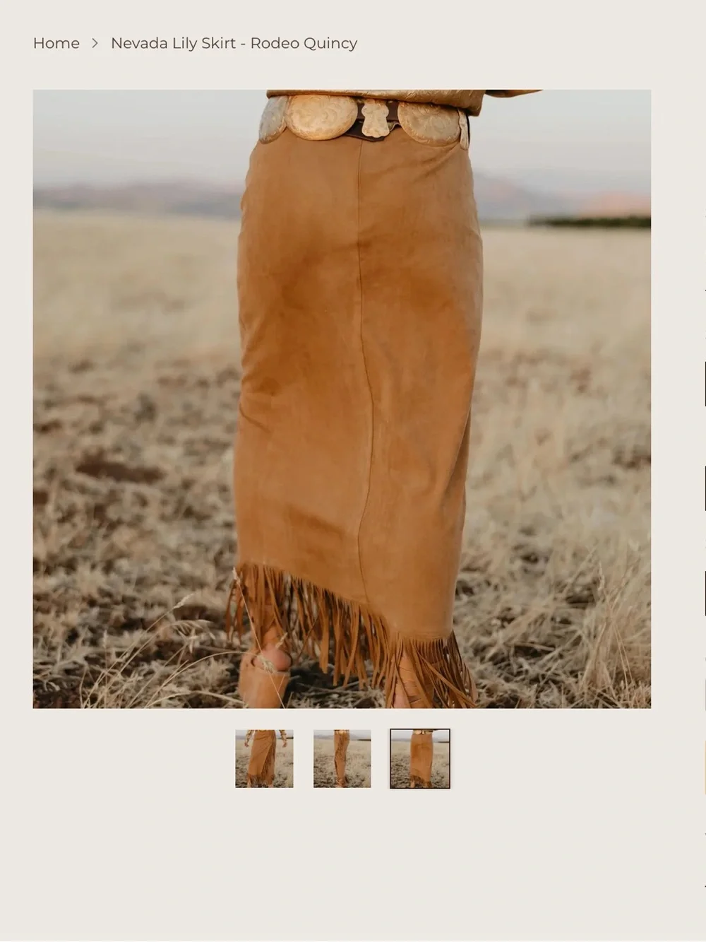 Rodeo Quincy this fringed