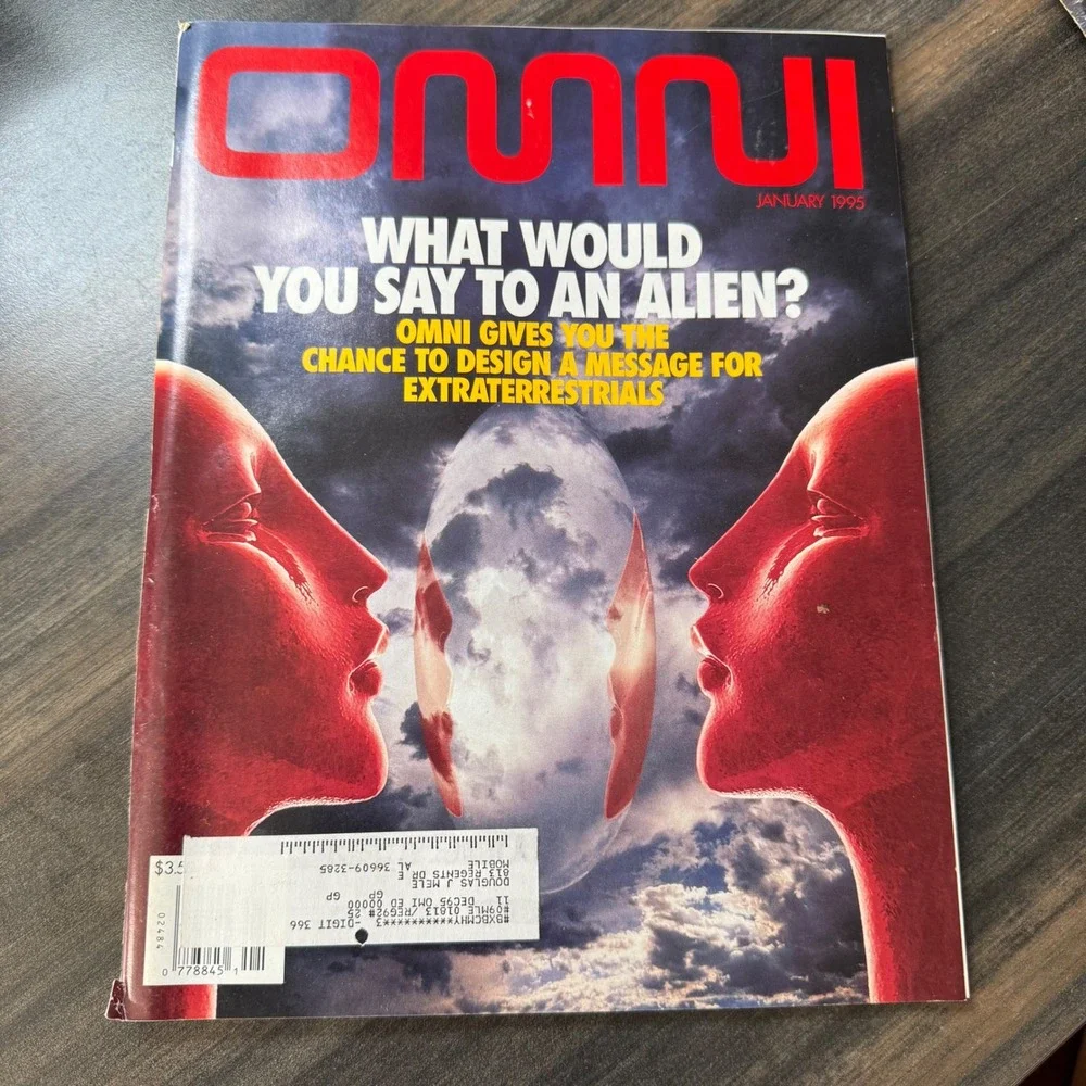 Omni‎ Magazine January 1995 What Would You Say to an Alien Message