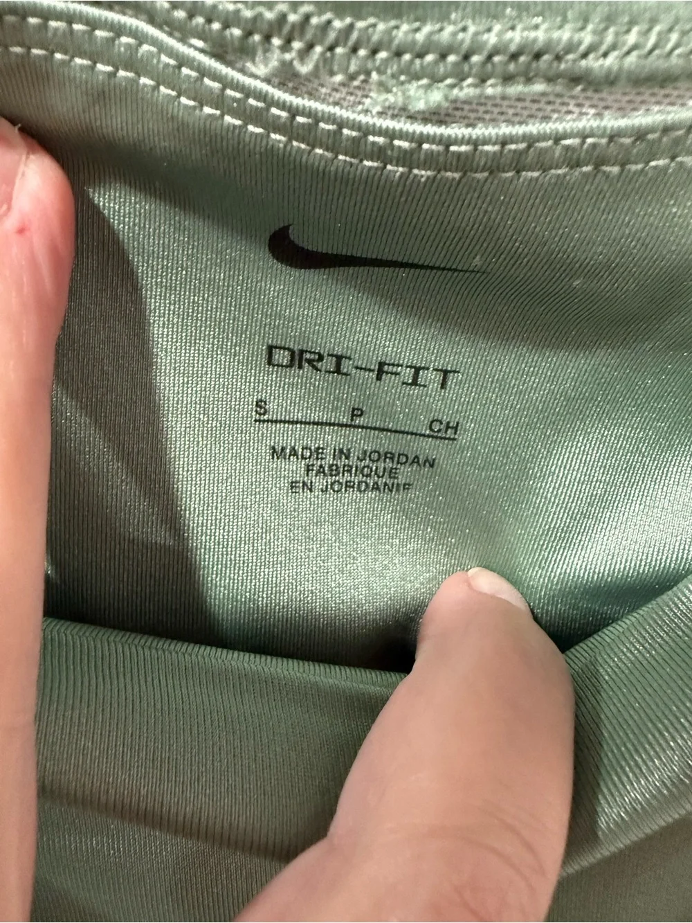 Nike Sage Green High-Waist Leggings