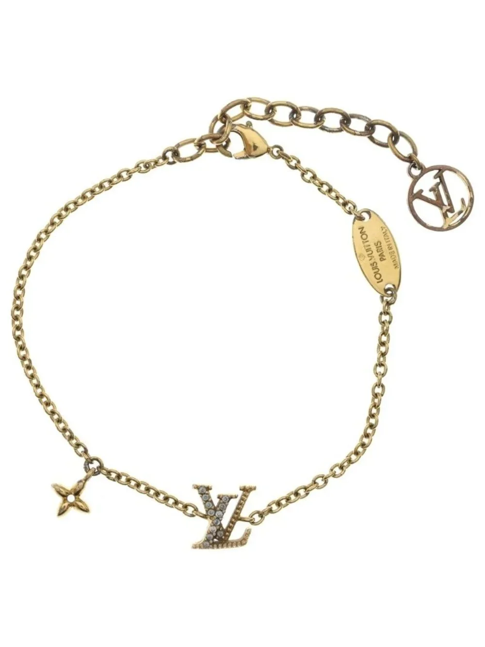 Louis Vuitton Bracelet LV Iconic Gold