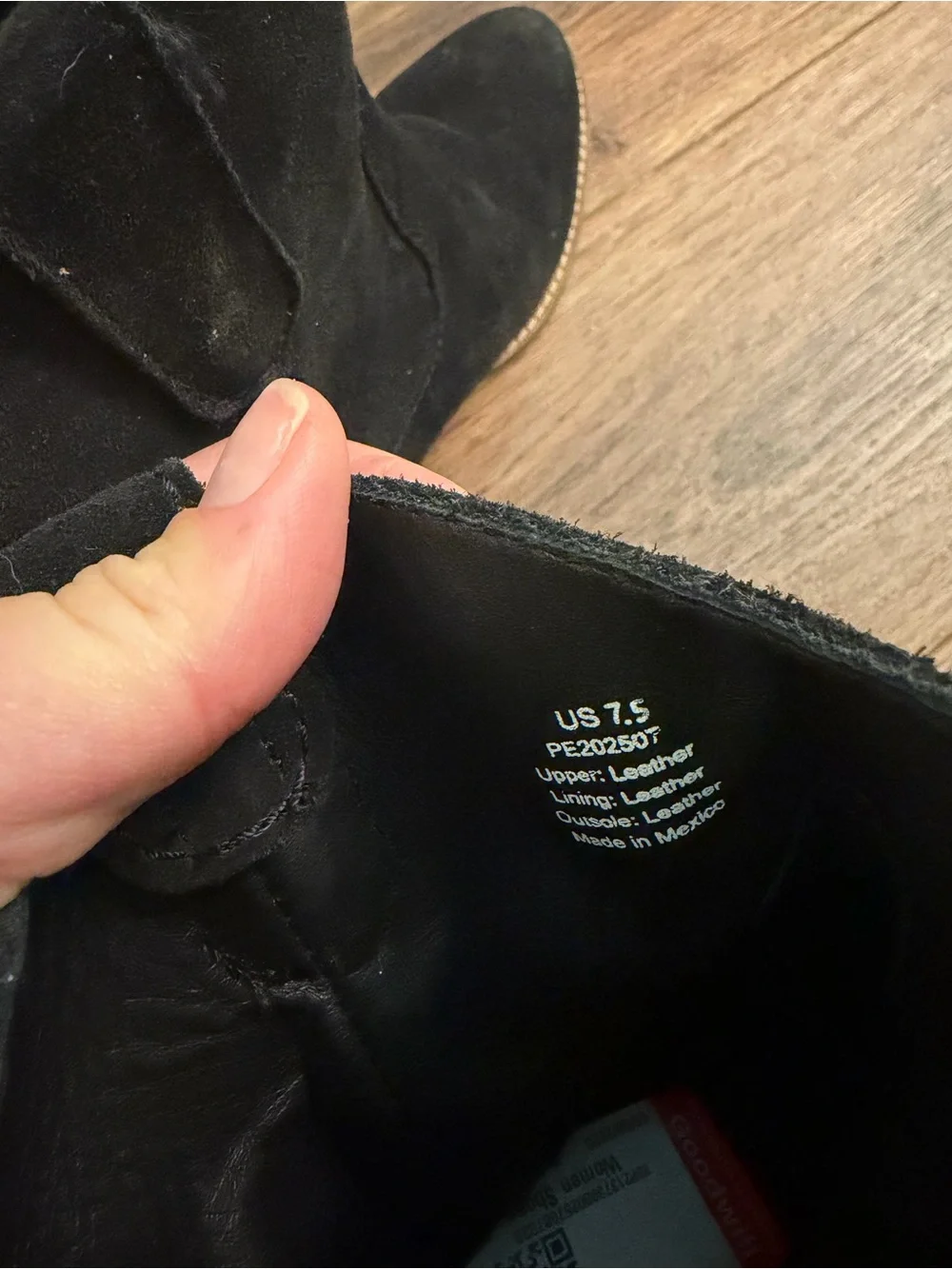 Nisolo black suede