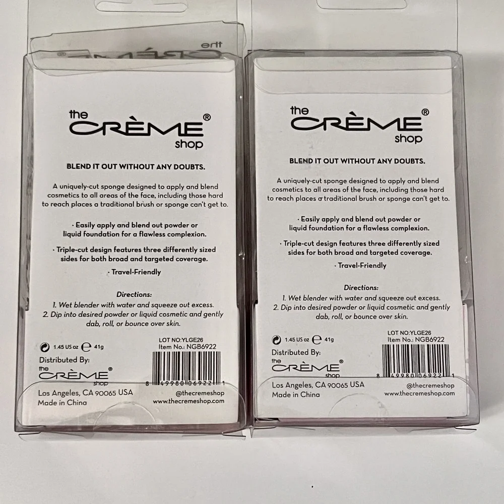 The Creme Shop slightly brush