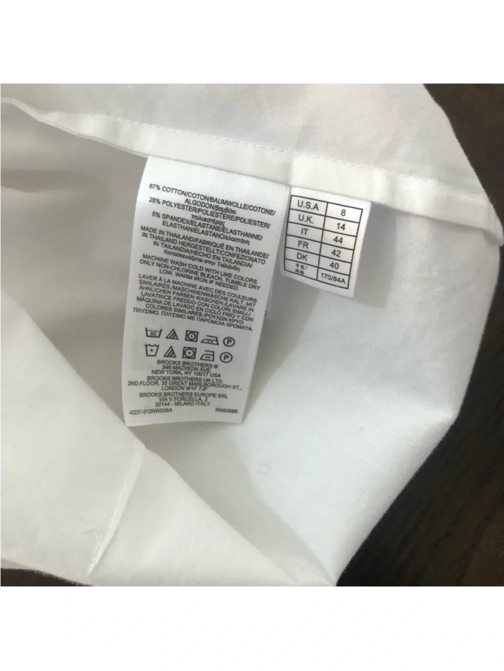 Brooks Brothers nbw brooks