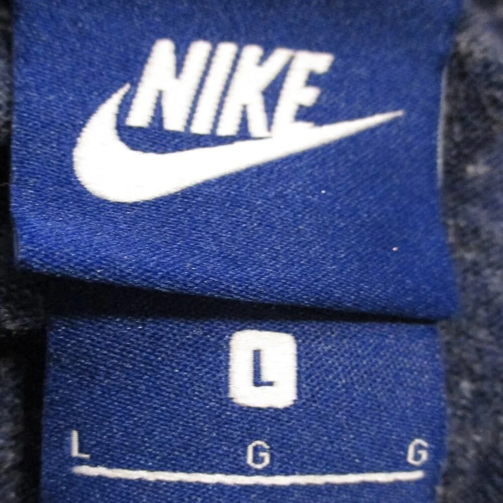 Nike Dress Woman Large Blue White Sleeveless Outdoor Athletic Tennis Sport Dress