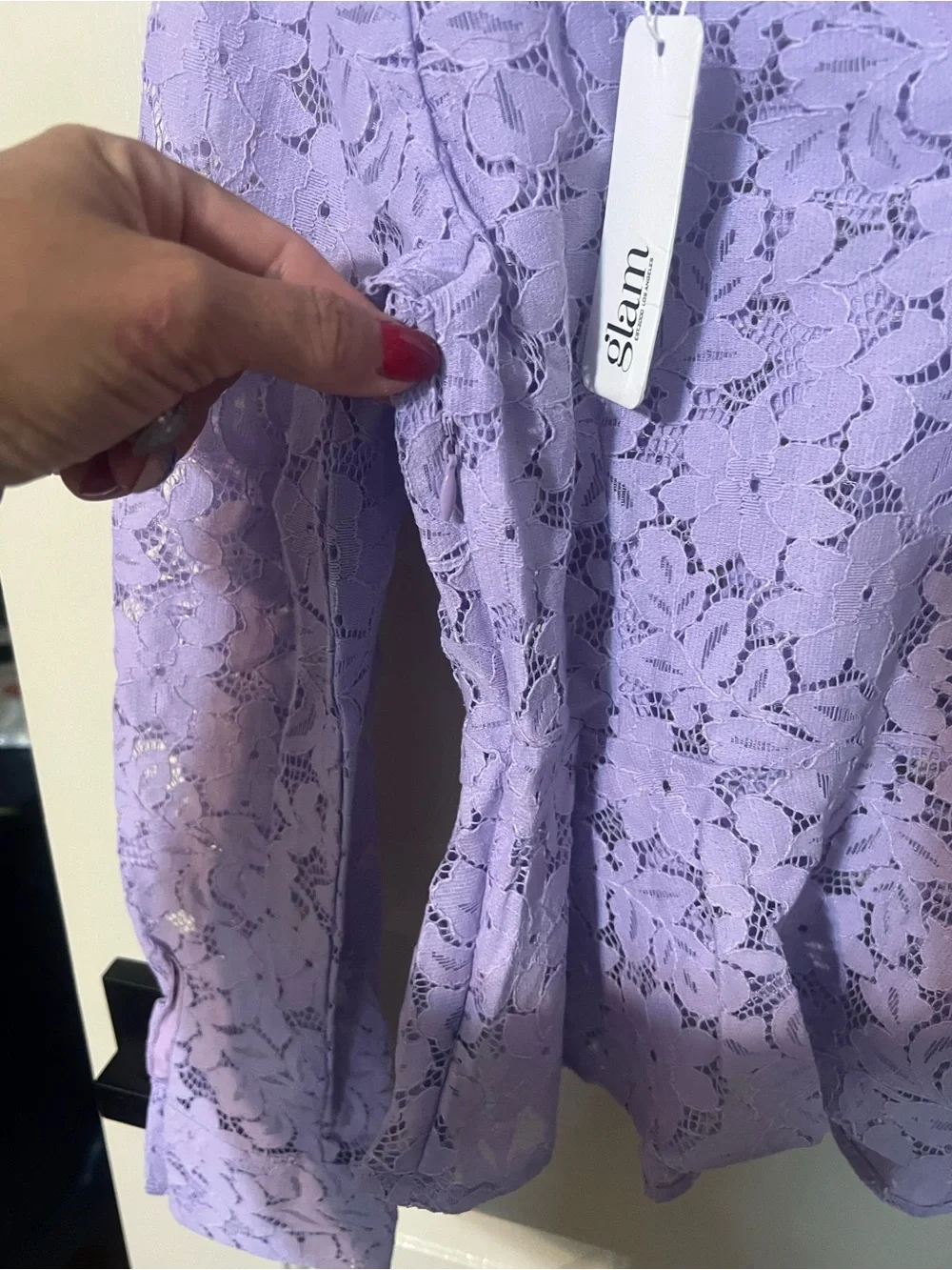 glam delicate floral
