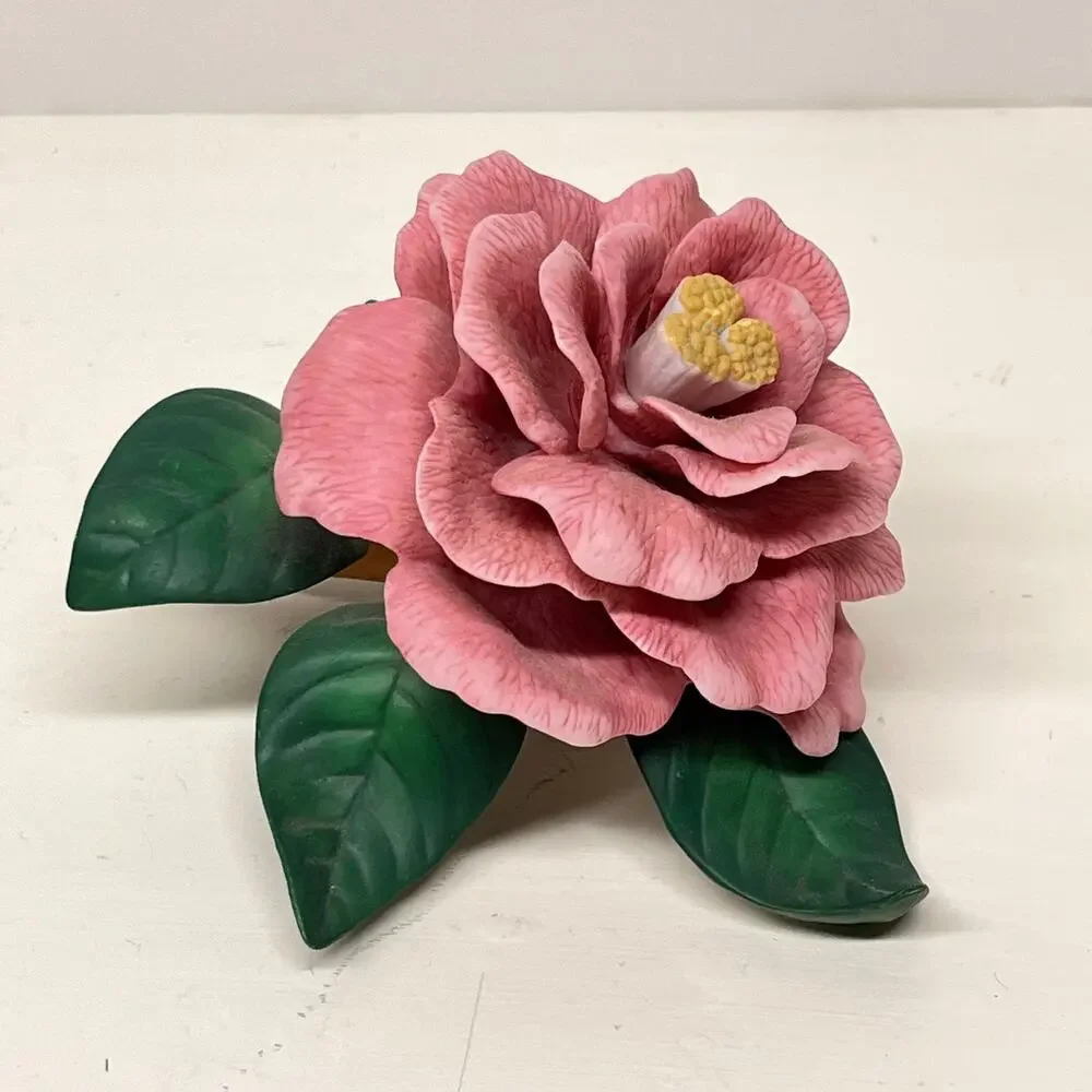 Lenox Camellia Porcelain Figurine Garden Flowers Collection